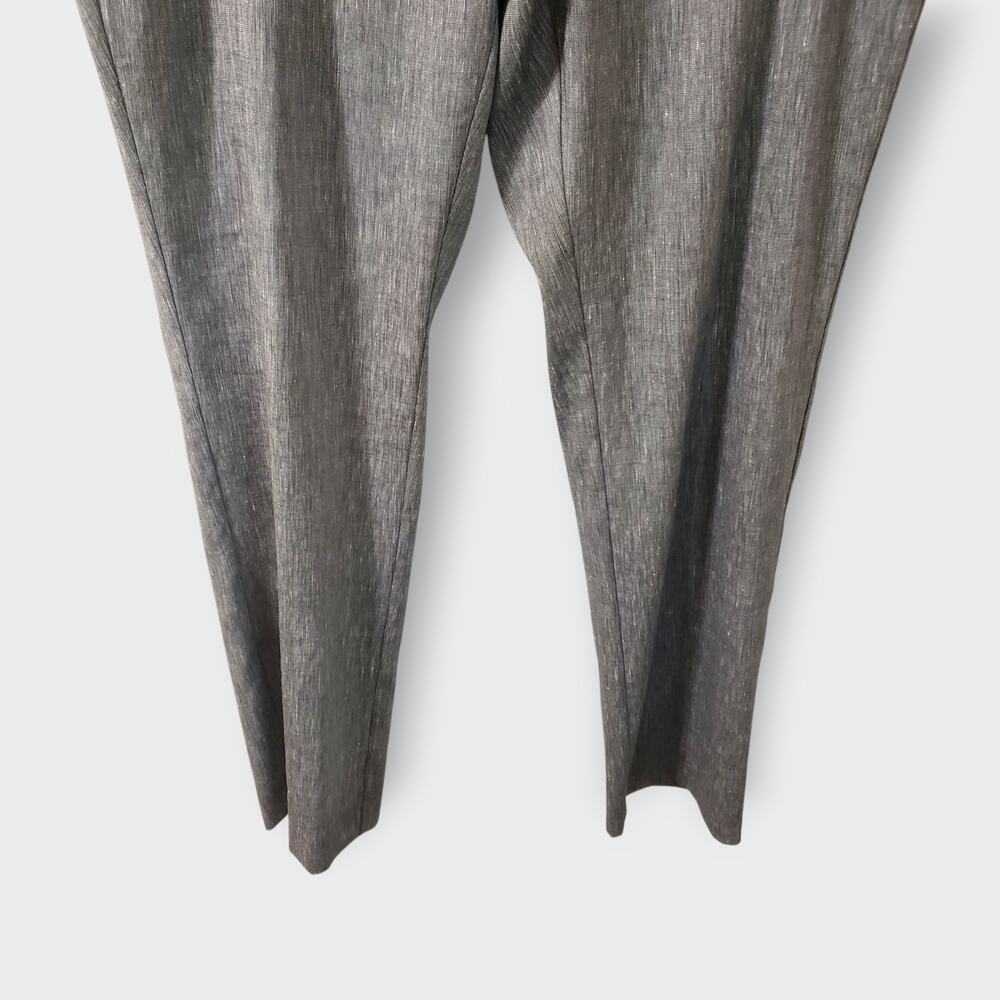 SOLD-Bonobos Mens Linen Blend Slim Trouser Pant Grey Sz 38x32 Preppy Workwear - Picture 5 of 14